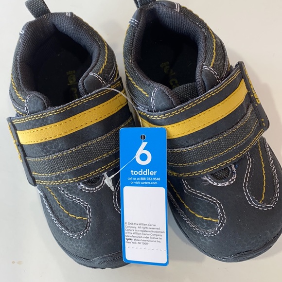 NEW Carter boys 6M toddler shoes NWT - Picture 3 of 8